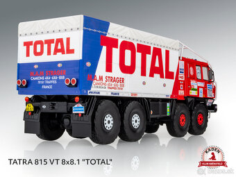 TATRA 815 VT 8x8.1 TOTAL, Dakar špeciál, 1:43, Kaden Klub - 2