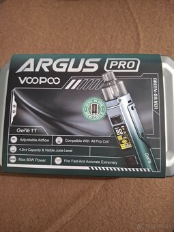 VAPE VOOPOO ARGUS PRO + naplne / liquid /elektronicka ciga - 2