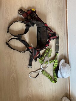 Bezpecnostne popruhy pre lesenara+prilba - 2
