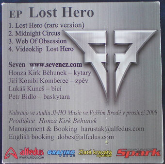 Seven CD-EP český metal - 2