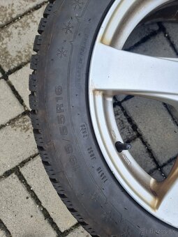 Zimné pneumatiky + disky 195/55 r16 - 2