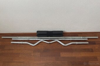 Predám kotúče 50kg, tyč 155cm,120cm ezeta 120cm - 2