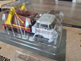 Predám časopis s kovovým modelom v mierke 1:43 - Liaz 706 - 2