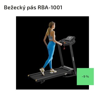 Bežecký pás RBA-1001 - 2