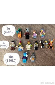 Lego minifigúrky rôzne - 2