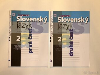 Nový Slovenský jazyk, zošit pre študenta (prvá a druhá časť) - 2