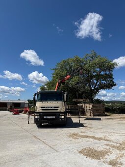 Autodoprava s hydraulickou rukou - dosah 25m - 2
