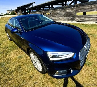 AUDI A5 SPORTBACK -3.0 TDI-QUATTRO-TIPTRONIC-NAVARRA BLUE - 2