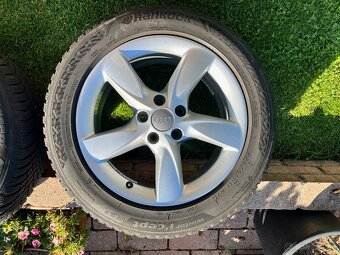 Zimná sada 5x112 AUDI originál 225/55 r17 - 2