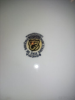 Bohemsky porcelan sada - 2