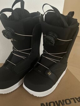 Snowboardové topánky Salomon Boa veľ.35 - 2