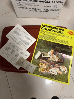 Nová Retro kempingová chladnička 1987 - 2