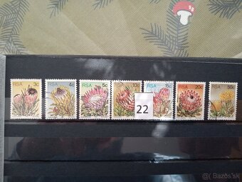 Poštové známky č.581 - AFRICKÉ ŠTÁTY II. - 20 ks sérií - 2