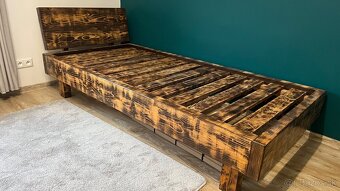 Masívna postel 90x200cm - 2