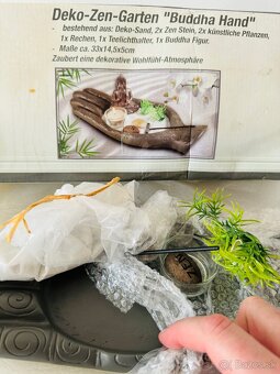 Dekorácia Zen Garden Buddha Hand - 2