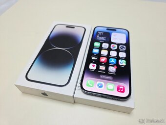 APPLE IPHONE 14 PRO 128GB BLACK,BATERKA 100% - - 2