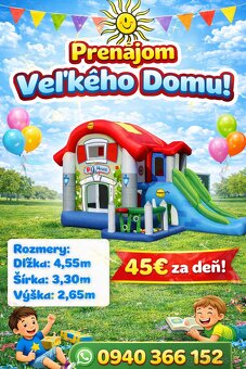 🏰 Prenájom skákacích hradov 🏰 - 2