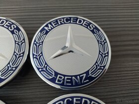 Stredove kryty kolies Mercedes 75mm - 2