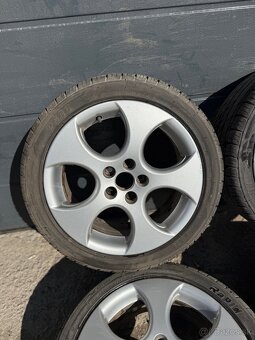 Predám elektrony 5x100 R16 Originál Volkswagen GTI - 2