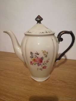 Vintage starožitný porcelán čajová súprava era WEIDL - 2