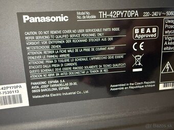 42” Panasonic Viera plazmovy TV - 2