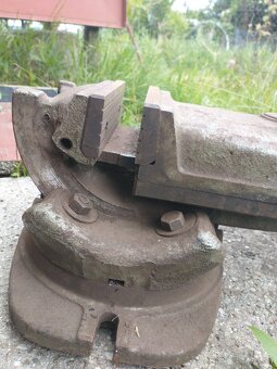 Výklopný-otočný zverák/šírka 160mm - 2