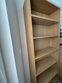 Knižnica BILLY IKEA dubový efekt - 2