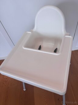 Ikea vysoka stolicka Antilop + podnos - 2