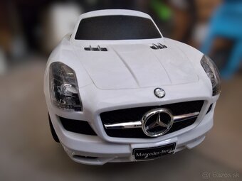 Autíčko Mercedes, Tatrovka, motorka a nakupny vozík - 2