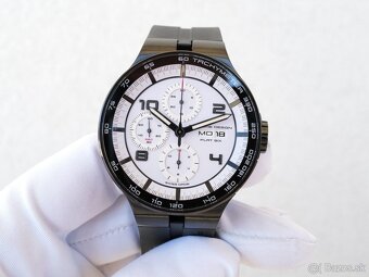 Porsche Design, model P6360 white dial, originál hodinky - 2