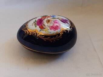 Míšeň, Meissen - porcelánová dóza - 2