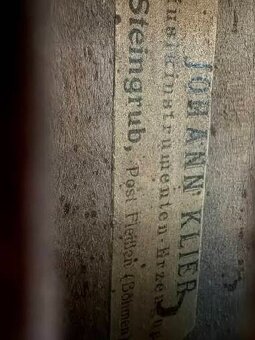 Staré husle-Johann Klier - 2