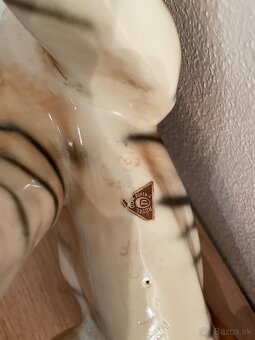 Tiger porcelánová soška Royal Dux - 2