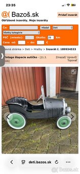 Vintage slapacie auticko - 2