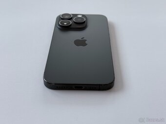 iPhone 15 Pro čierny - 256GB - 2