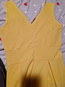 Dlhé žlté šaty - 2