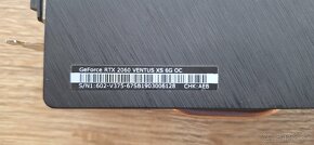 Predám grafickú kartu GEFORCE RTX 2060 VENTUS XS 6G OC - 2