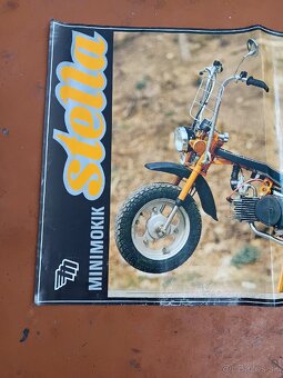 Mototechna plagát jawa stella - 2