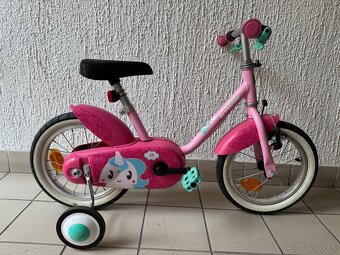 Dievčenský bicykel Btwin 14" - 2