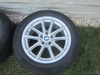 4x 17" AL disky org. BMW530d Xdrive so zim. pneu 225/55R17  - 2