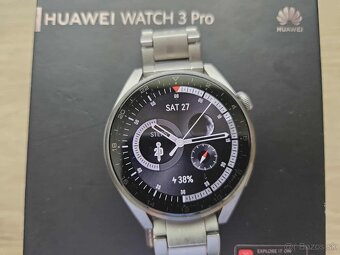 Huawei Watch 3 pro titan, top, zaruka - 2