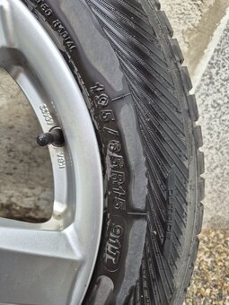 Zimná sada  4x ALU disk Dezent 5x114,3 na Hyundai a zimné pn - 2