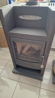 Kachle Romotop s výmenníkom na teplú vodu - 2