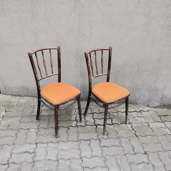 Retro stolicky TON Thonet vidiecke provence - 2