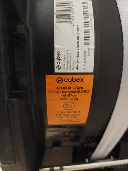 Cybex Aton M i-Size vajíčko - 2