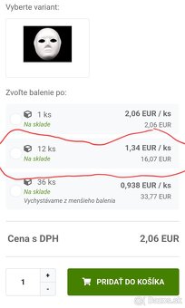 Predam biele masky - 2