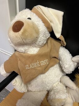 Plyšové postavičky-macko, sob, lev a iné - 2