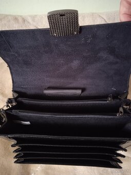 Čierna mala cross body taška (peňaženka) - 2