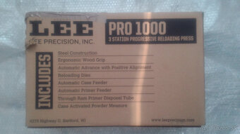 Predám progresívny prebíjaci lis LEE Pro 1000 9mm luger - 2