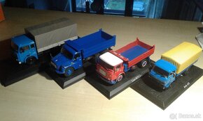 Zberateľské modely nákladných áut N2,N3. - 2